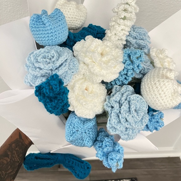 Crochet Flower Bouquet